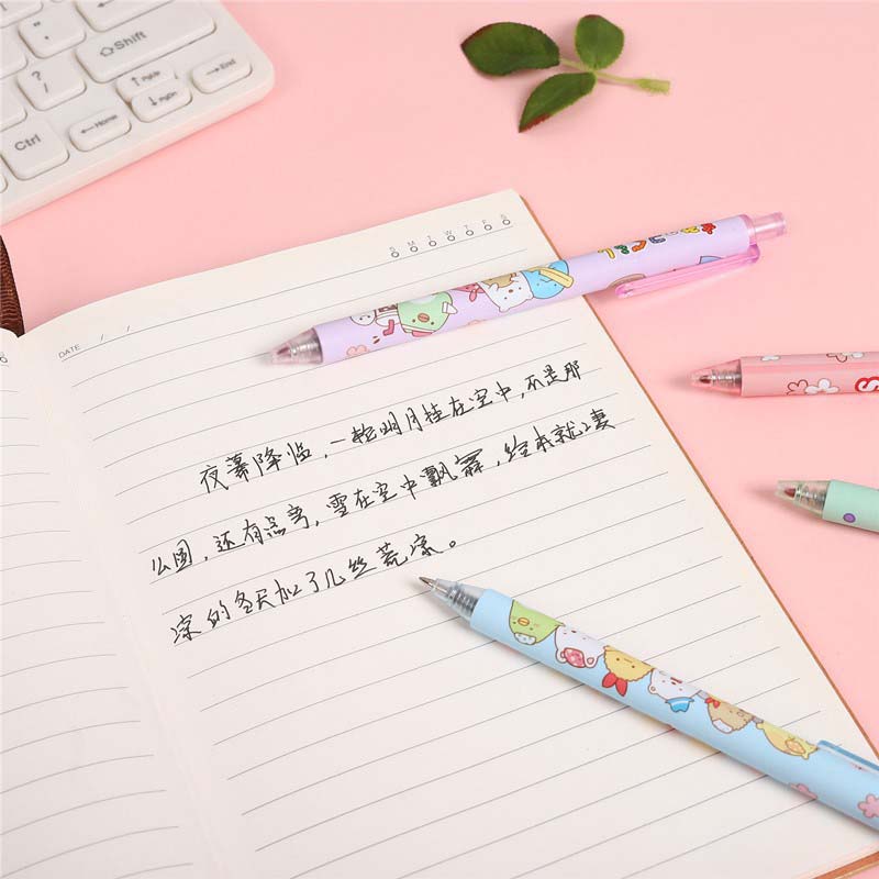 Bút Bi Ngòi 0.5mm Hình Động Vật Đáng Yêu