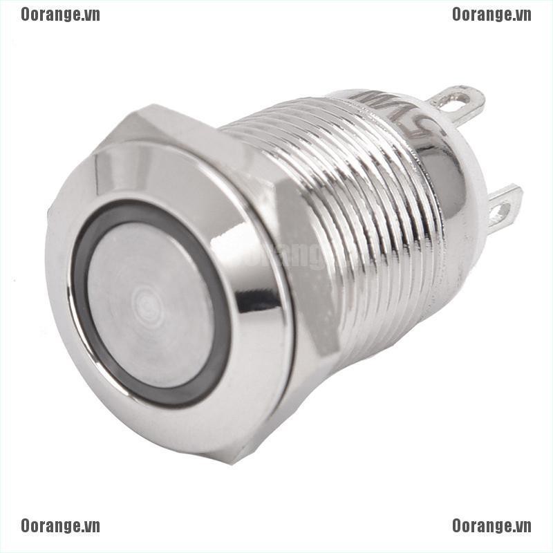 Nút ấn công tắc 12mm 5V có đèn led chống nước tiện dụng | BigBuy360 - bigbuy360.vn