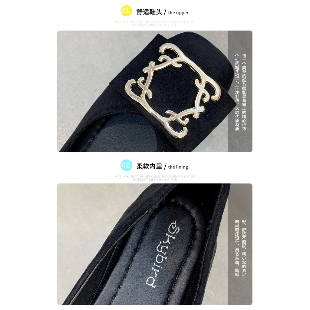 Giày Búp Bê Phối Nơ Xinh Xắn Dành Cho Nữ 41-43 | BigBuy360 - bigbuy360.vn