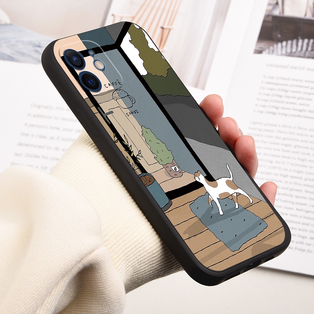 Ốp điện thoại in hình mèo lười chống trầy cho Redmi Note 10 8 9 9T Pro Max Redmi 10 10S 4G Pro Max Redmi 9 9A