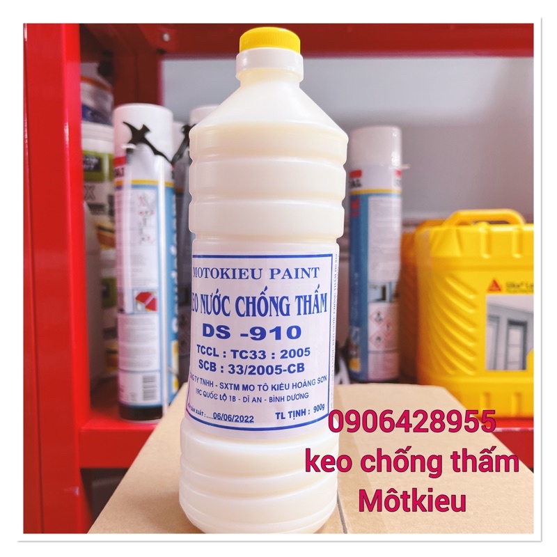 keo chống  thấm  Mottokieu hàng  cao cấp 900g