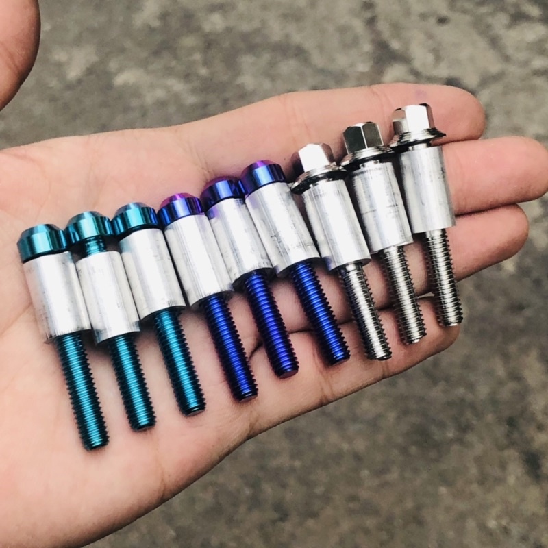 Combo 3 Ốc Titan Gr5 Gắn Che Két Nước Xe Tay Ga