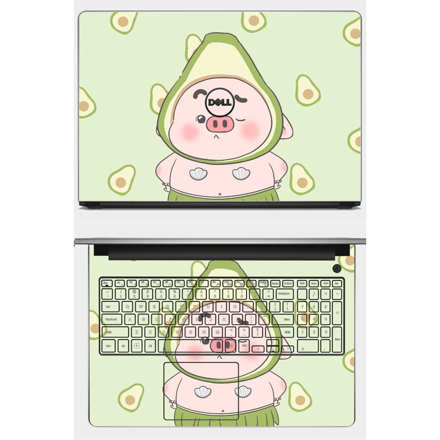 Skin Laptop Hình Hoạt Hình Đáng Yêu Cho Full các dòng như: Dell, Hp, Acer, Asus, Macbook,....