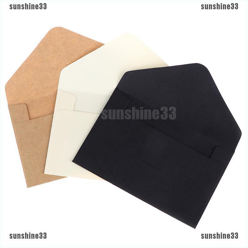Bộ 20 Bao Thư Thủ Công Phong Cách Vintage Châu Âu