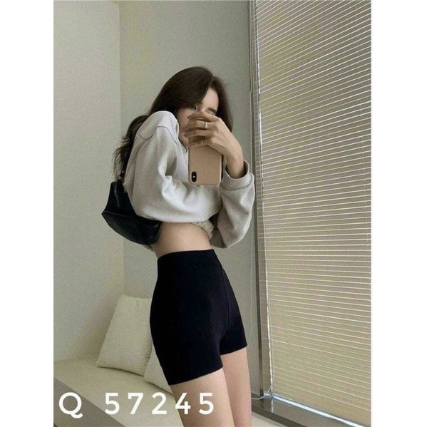 Quần short legging chất cotton dày dặn dành cho nữ