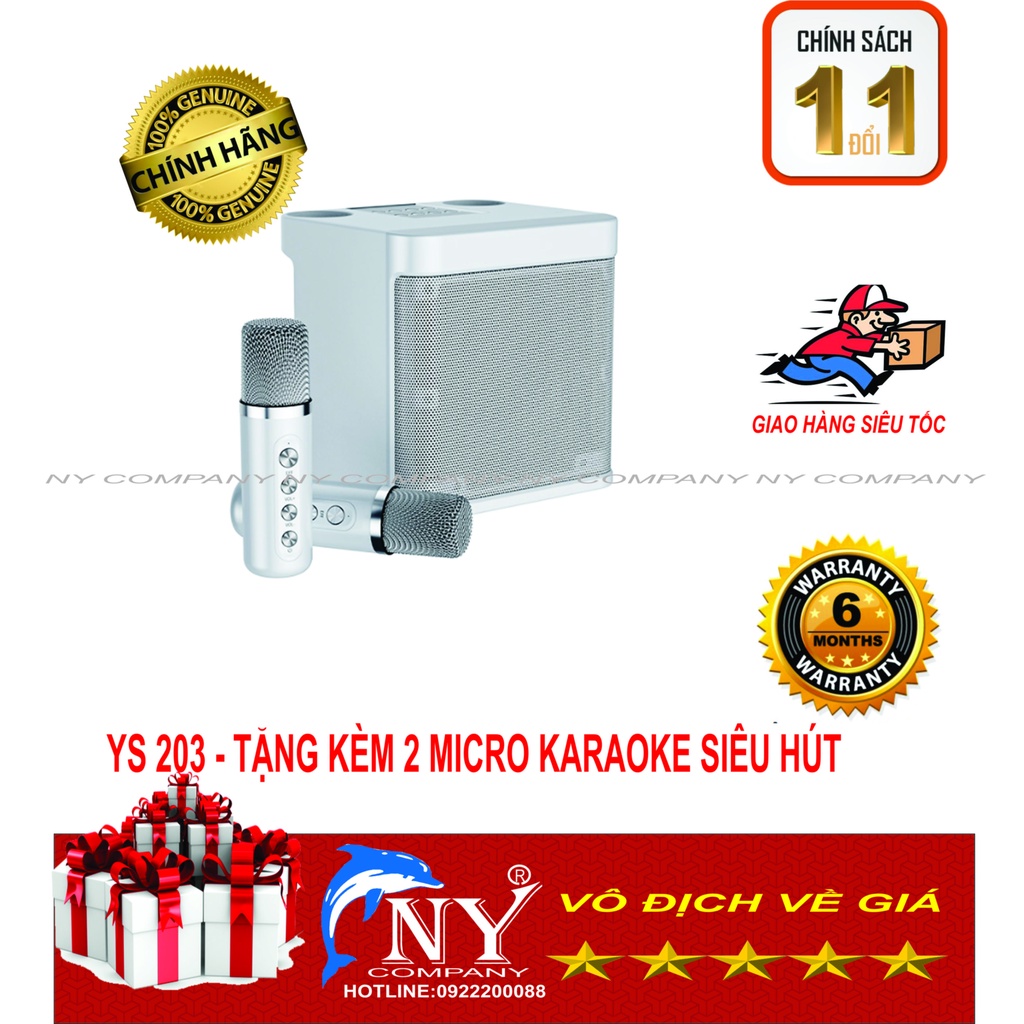 LOA XÁCH TAY YS 203 CHÍNH HÃNG NY COMPANY