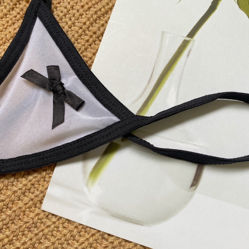 CK059 - Quần lót lọt khe dây hông nữ thun trơn thoáng khí - Đồ lót nữ sexy cạp thấp cute gợi cảm siêu hot