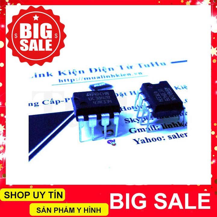 Linh Kiện UC3842 Dip8
