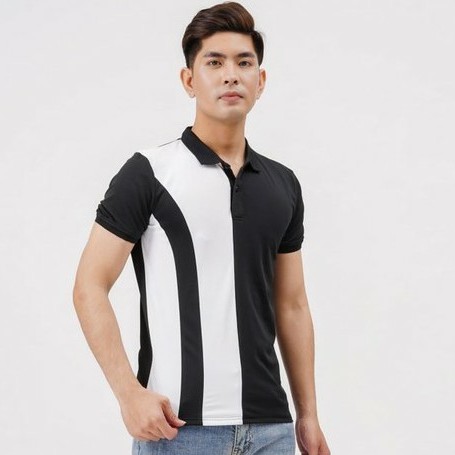 Áo polo nam đẹp trơn áo phông thun chất cotton đẹp có cổ hàng cao cấp nhiều màu FATILO AT02 | BigBuy360 - bigbuy360.vn