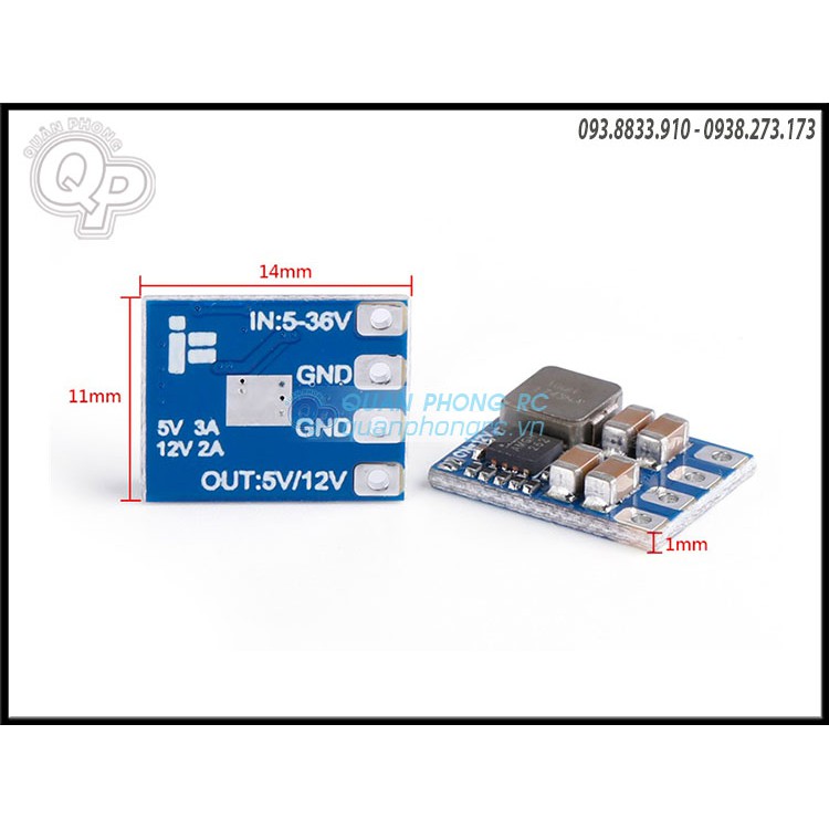 Ubec iFlight Mirco 2-8S ra 5V12V