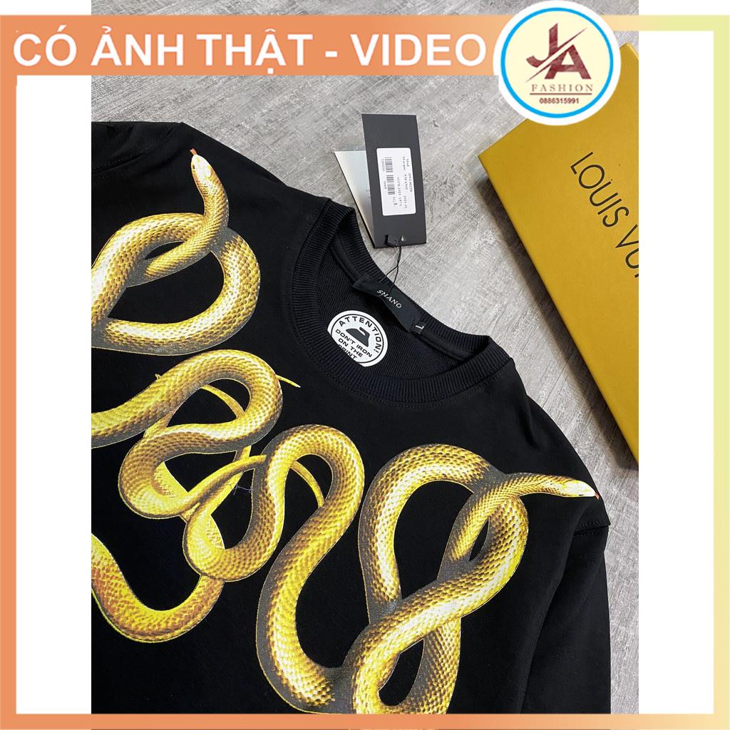 Áo sweater tay dài chất nỉ bông  nam nữ  unisex in hình Rắn 3 đầu unisex nam nữ | BigBuy360 - bigbuy360.vn