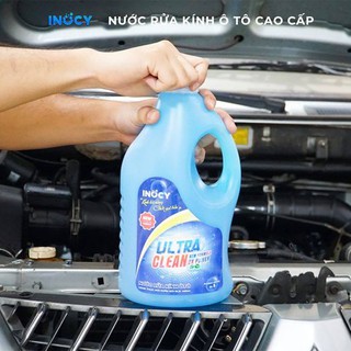 Nước rửa kính ô tô cao cấp inocy ultra clean chính hãng- can 3l