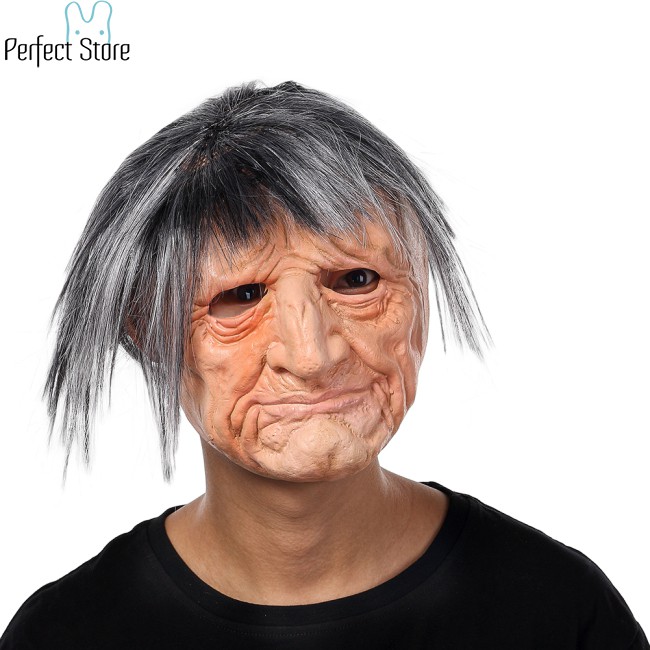 Mặt Nạ Hóa Trang Người Già Dùng Cho Tiệc Halloween