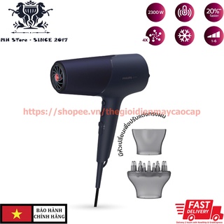 Máy sấy tóc ion philips bhd500 và philips bhd510 thay thế cho philips hp8232 hp8233 bhd350