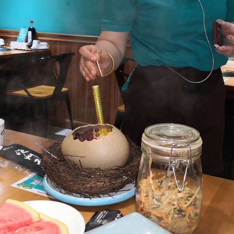 Bát Ăn Mì Ăn Liền Hình Tổ Chim Sáng Tạo