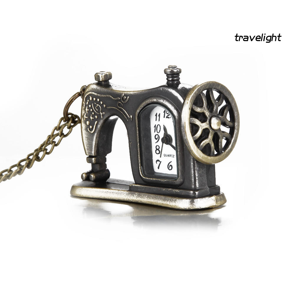 Đồng Hồ Quả Quýt Mặt Hình Máy May Phong Cách Vintage K3 | BigBuy360 - bigbuy360.vn