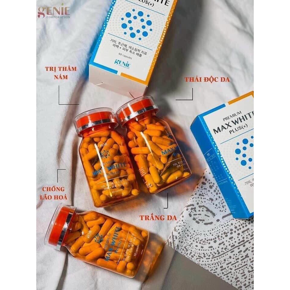 VIÊN UỐNG TRẮNG DA MAX WHITE PLUS GENIE