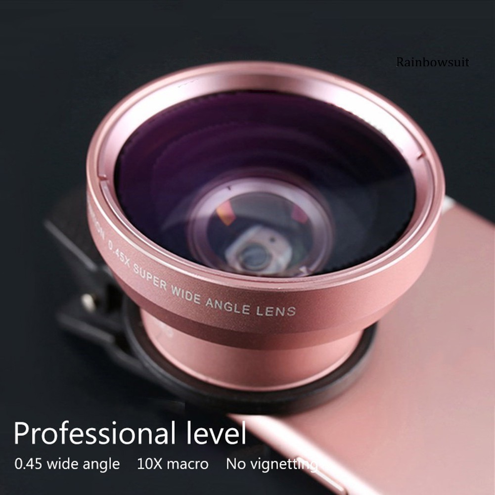 Ống Kính Góc Rộng 0.45x 49mm Cho Điện Thoại | BigBuy360 - bigbuy360.vn