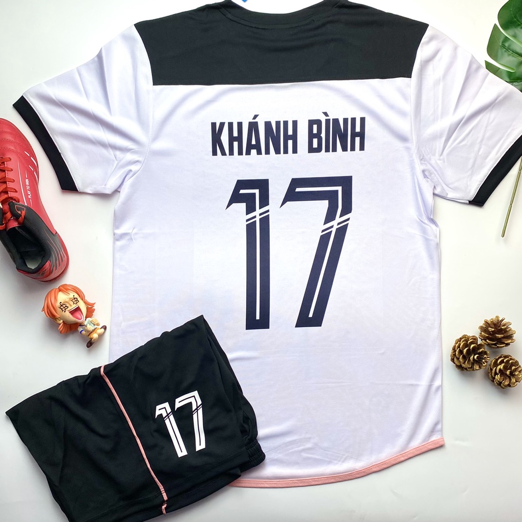 Bộ quần áo bóng đá không logo RIKI CONVIS C100 Vải Mè thấm hút mồ hôi tốt – ViKi Sport