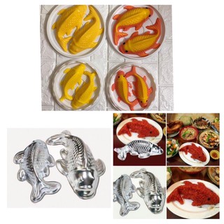 Sale xã kho cực  sock  khuôn  bánh  cá nhôm  3 cỡ loại đặt  biệt