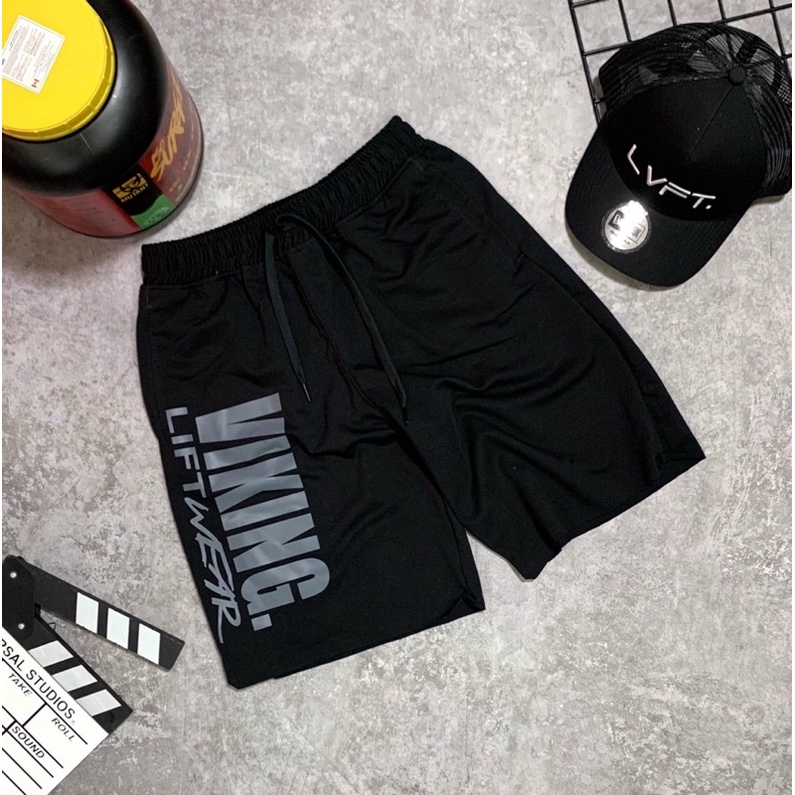 [SALE SÔC] quần short gym nam VIKING,quần đùi nam cực chất