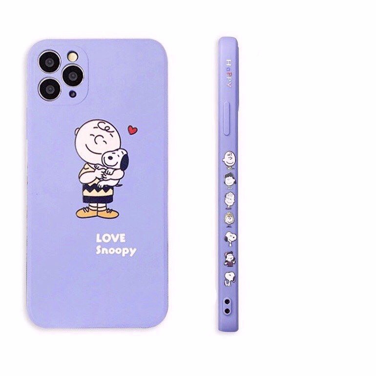 Ốp Lưng Iphone Cạnh Vuông In Hình Viền N.i.k.e Mickey Doremon 6/6s/7/7plus/8/8plus/X/Xsmax/11/12/pro/max/plus/Promax