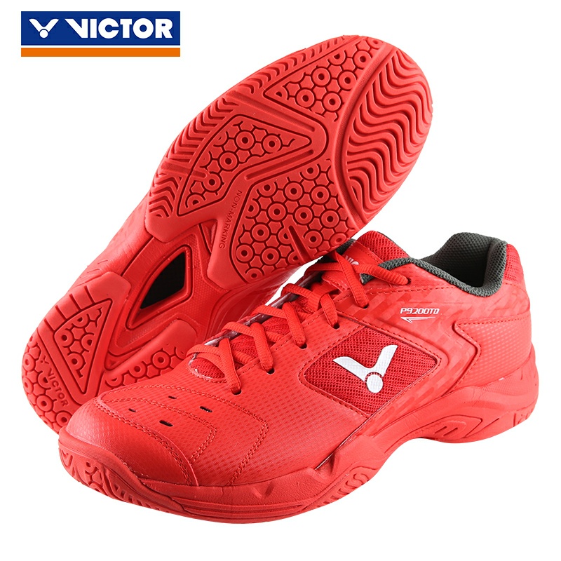Giày cầu lông VICTOR mới dành cho phái nam T9200TD-D hàng chính hãng màu đỏ