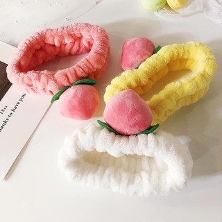 🎀Bờm tóc ulzzang quả đào xinh xắn