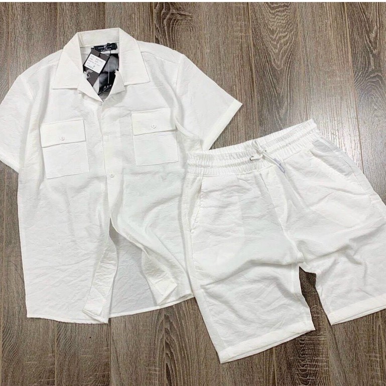 Bộ Quần Áo Nam, Bộ Đũi Nam Cổ Bẻ Có Túi Chất Đũi Nhẹ Siêu Mát - BN283 -ShopLTAquanaonam | BigBuy360 - bigbuy360.vn