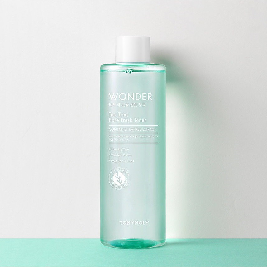 TONER GIÚP LÀM SẠCH DA TONYMOLY WONDER TEA TREE PORE FRESH TONER 500ML