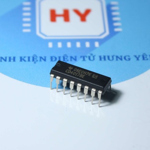 IC Đếm CD4017 Mới Chính Hãng 100%