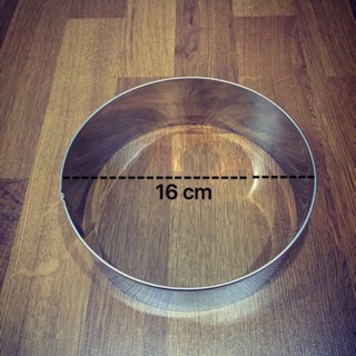 Khuôn ring inox tròn size 16cm