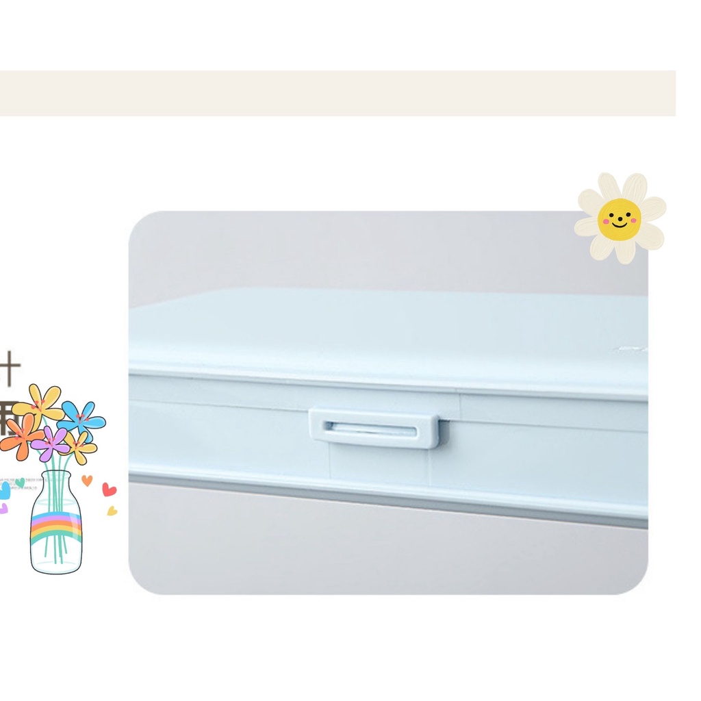 (Tặng kèm sticker) Hộp đựng bút nhựa cao cấp Pencal box Cá store