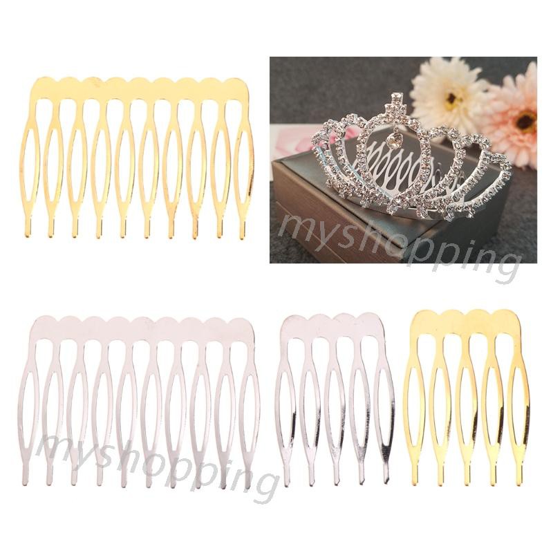 Lược Cài Tóc Hình Vương Miện Cho Cô Dâu