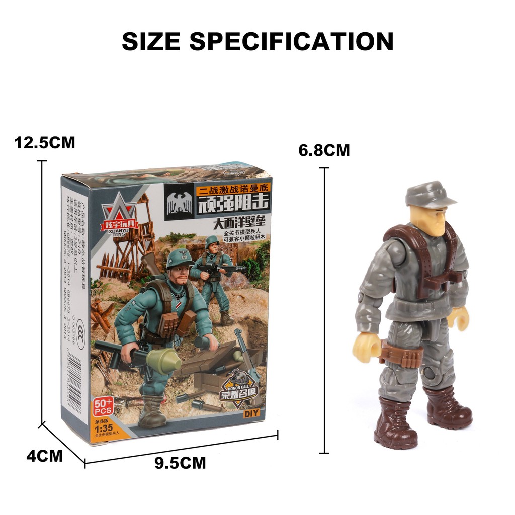 Đồ Chơi Trẻ Em, Mô Hình Lính Đặc Nhiệm Đặc Công