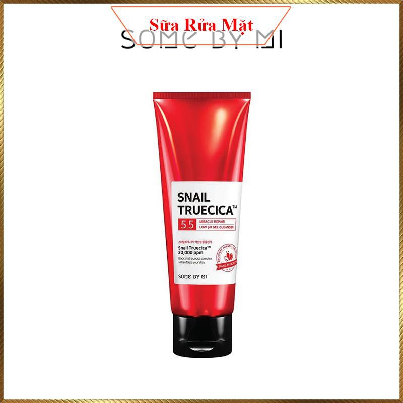 Sữa rửa mặt Some By Mi Snail Truecica Miracle Repair Low PH Gel Cleanser 100ml RLG8