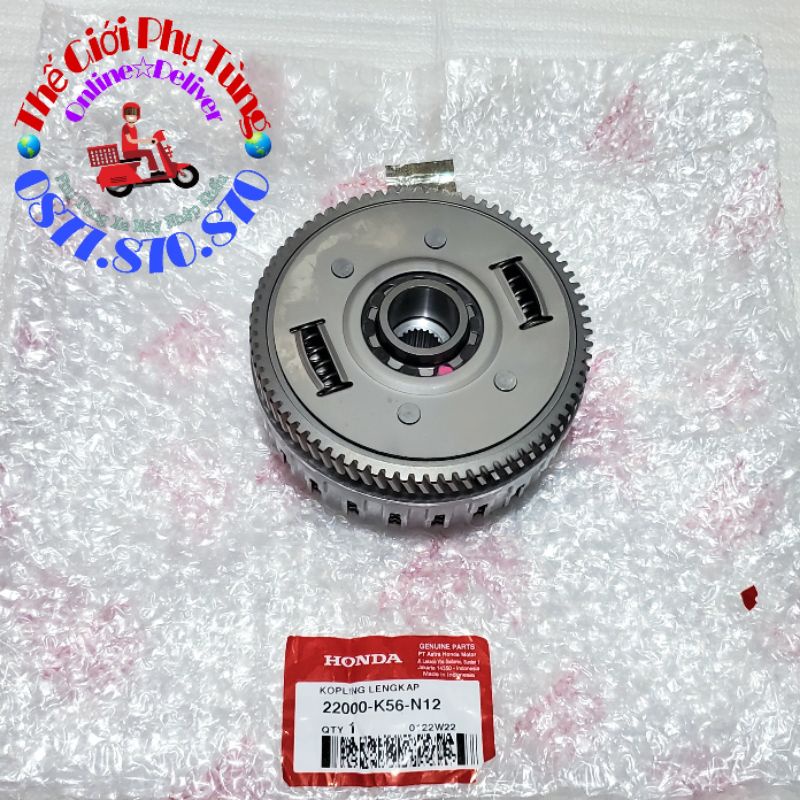 Full bộ nồi Sonic, Winner zin chính hãng Honda Indonesia - 22000-K56-N12