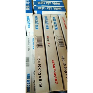 nước cất pha tiêm thú 20ống 5ml