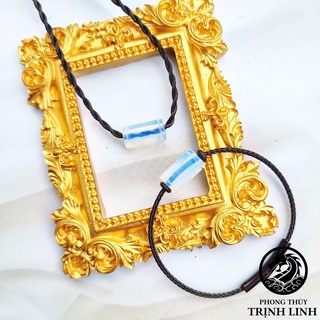 Vòng tay lu thống trắng xanh may mắn