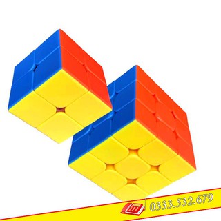 Combo 2 rubik qiyi moyu 2x2, rubik 3x3 trơn, mượt. rubic đồ chơi phát triển kỹ năng cho bé