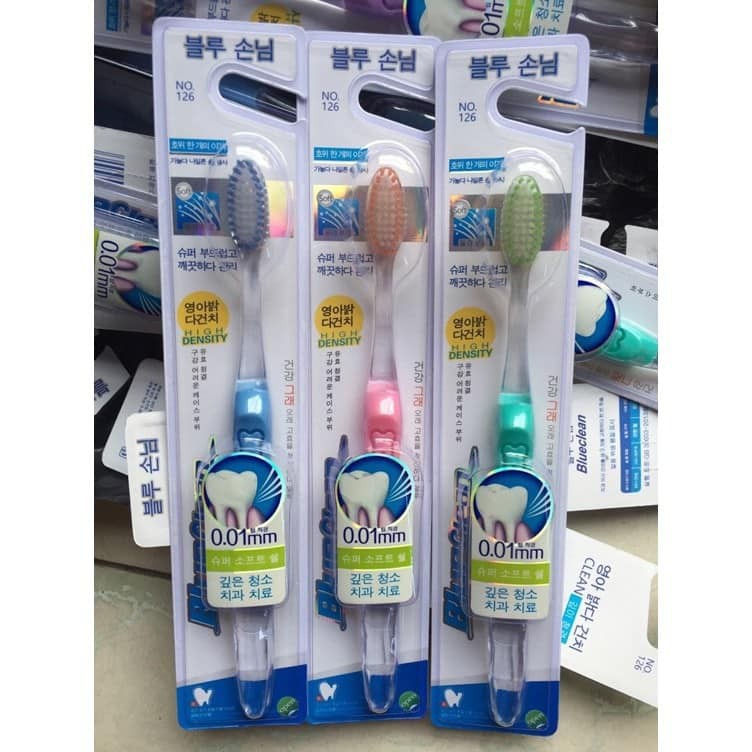 Bàn Chải Đánh Bleuclean Răng Lông Mềm 0,01MM HQ