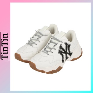 Giày MLB NY Đế Nâu Big Ball Chunky, Giày Sneaker Đế Cao 5cm Hàng 11 Việt