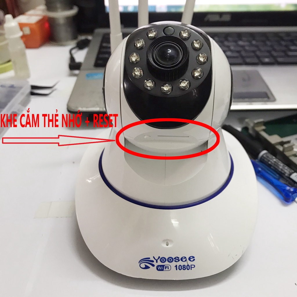 Camera YooSee 3 Râu 1080P FHD Quan Sát Rõ Nét Ngày Đêm