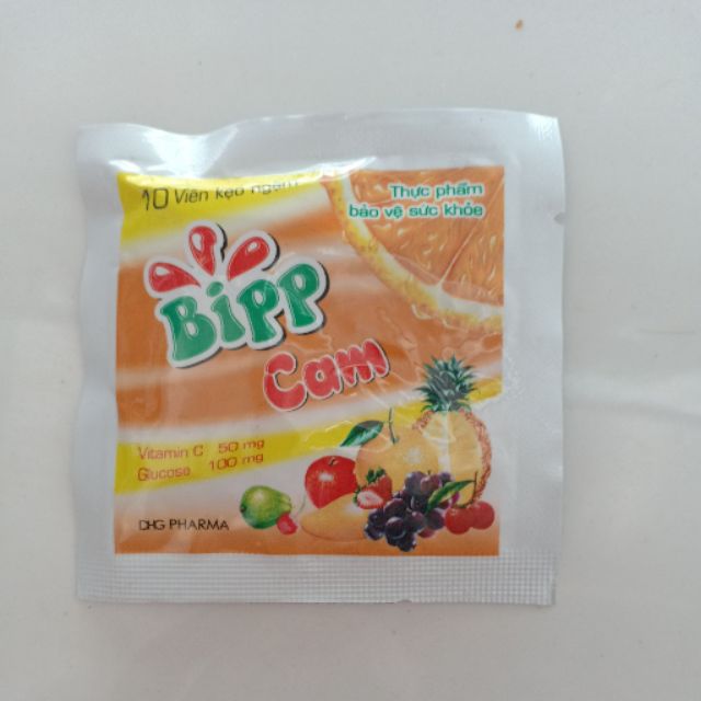 Kẹo Bipp C vị cam
