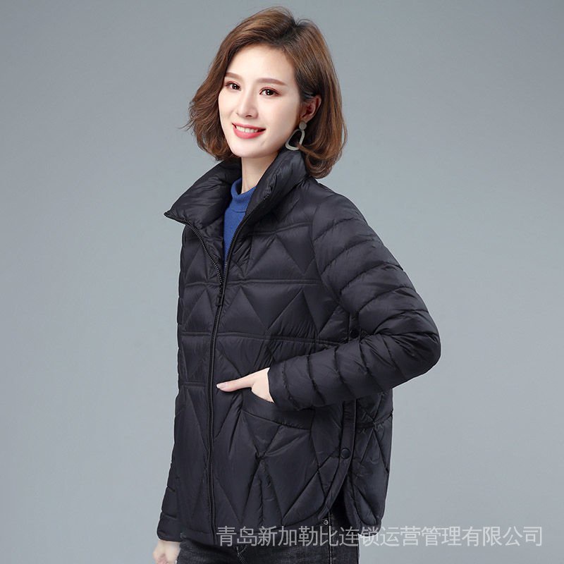 Áo Khoác Phao Dáng Ngắn Siêu Nhẹ Thời Trang Mùa Đông Cho Nữ 2022