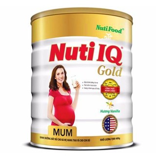 Nuti iq gold mum 900g socola