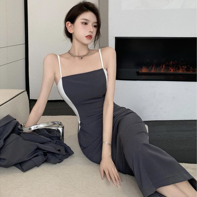 Set đầm ngắn và áo khoác mẫu mới thời trang mùa xuân 2022 dành cho nữ