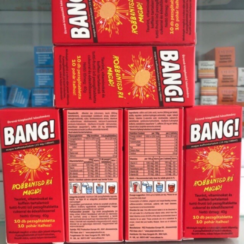 Viên sủi BANG - tuýp 10