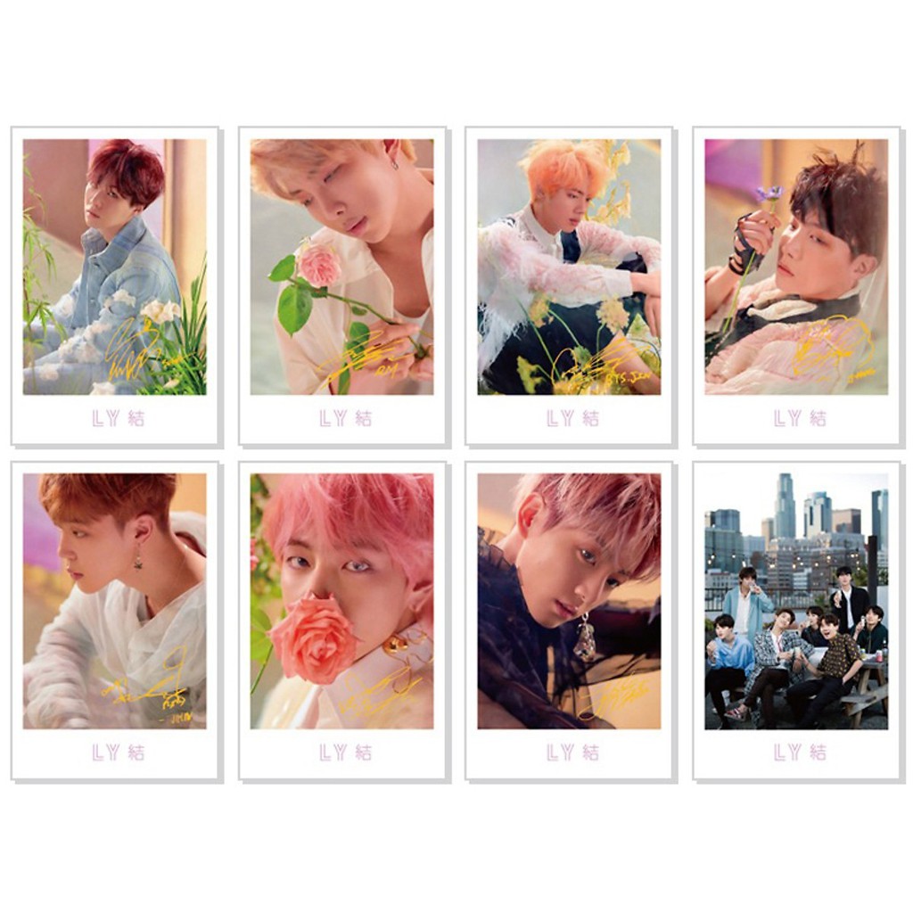 [TẶNG QUÀ] Photobook  album ảnh BTS "Love Yourself Answer" (Tặng móc khóa gỗ BTS thiết kế độc quyền)