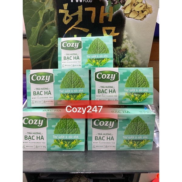 Trà Cozy Bạc Hà túi lọc